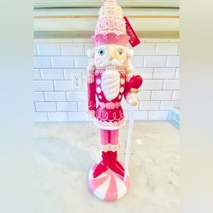 NEW! Christmas Pink pastel Nutcracker by Peppermint Square